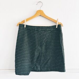 MADEWELL > Asymmetrical Striped Skirt